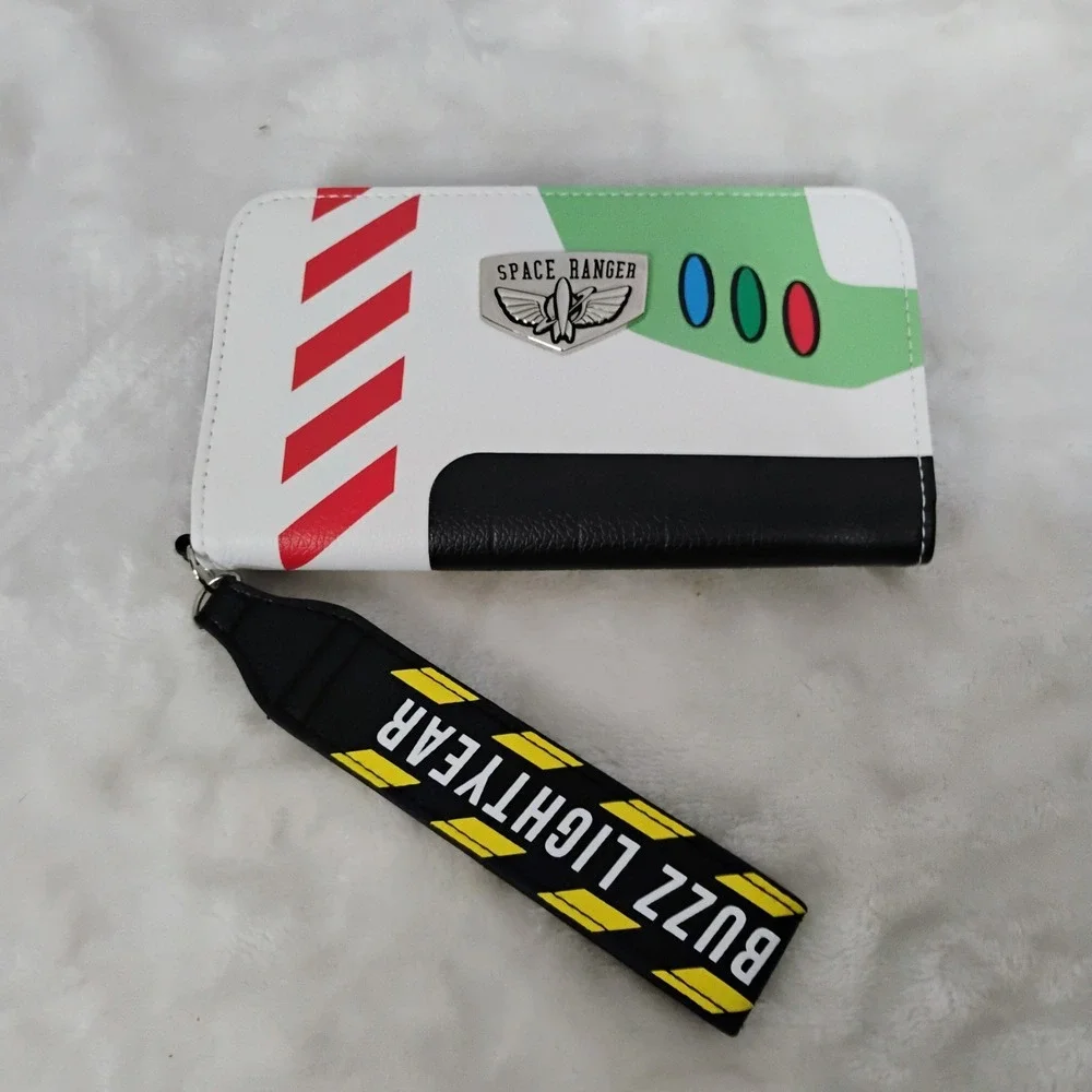 Bioworld Disney Toy Story Buzz Lightyear Space Ranger Wristlet Wallet Andy P